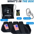 thumbnail image 6 of Zenooze Ab Straps for Pull-Up Bars Ab Workout Equipment 350+ Lbs, 6 of 7