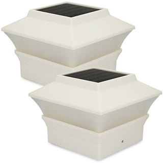Solar post cap lights walmart deals