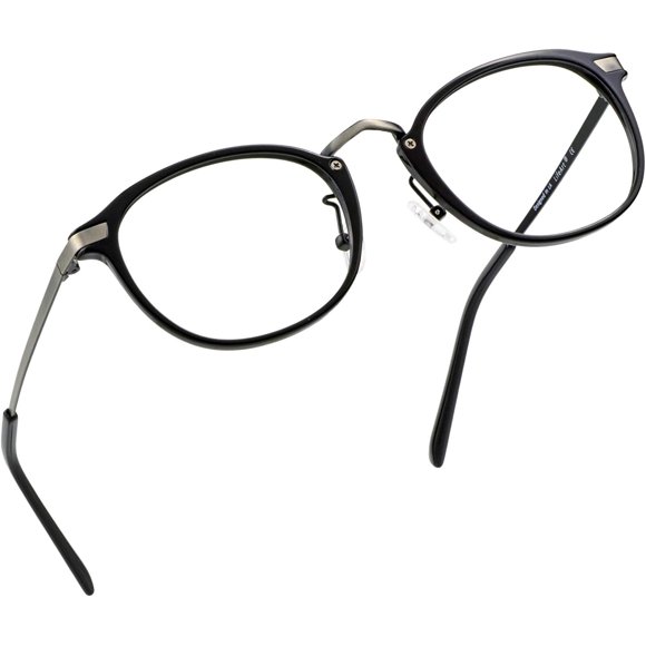 LifeArt Blue Light Blocking Computer Reading Glasses with Transparent Lens for Women/Men
