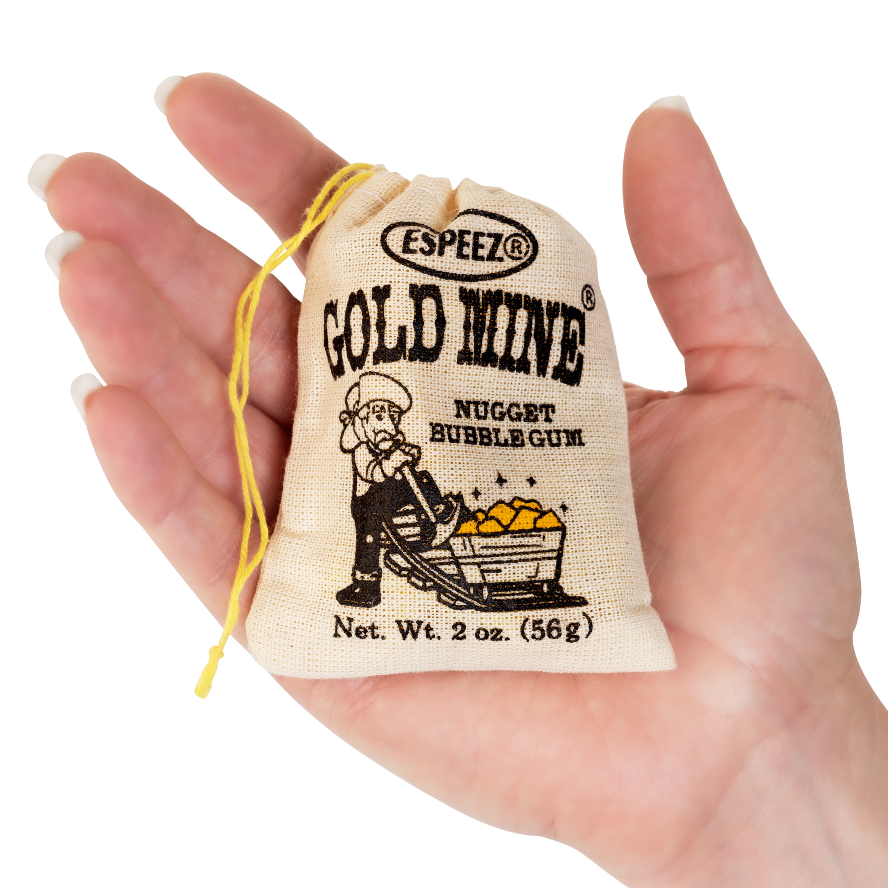 Espeez Gold Mine Nugget Bubble Gum, 24 count, 3 lbs