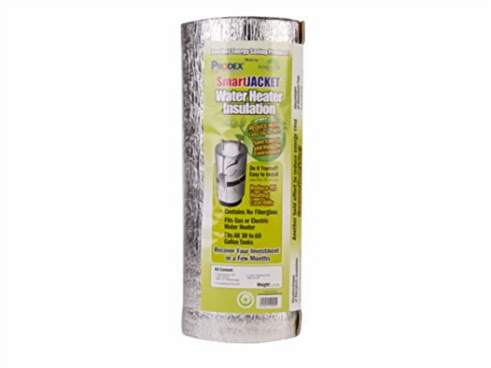 SmartJacket Water Heater Blanket Insulation Cover KIT 30 to 60 Gallon","accessoriesIncluded