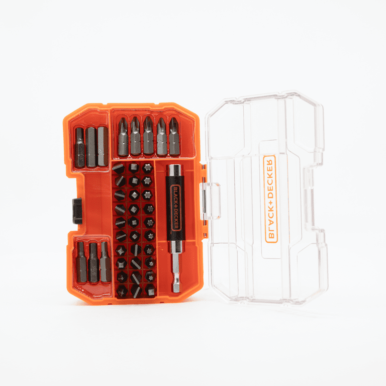 BLACK+DECKER, Screwdriver Bit Set, BDA42SD, 42-Piece - Walmart.com