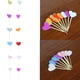 thumbnail image 5 of Advancent 30pcs Corazón de Patrón Recoger Adhesivo Fieltro Palillos Cóctel Sandwich Decoración del hogar Color oscuro mixto Advancent JJ17337-12, 5 of 6