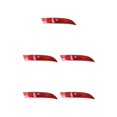 thumbnail image 3 of Youkk 1/2/3/5 For E70 2011-2013 Car Rear Right Left Bumper Reflector Lens Light Red No.02 5PCS, 3 of 3