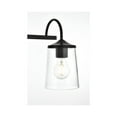 thumbnail image 5 of Living District Avani 4 Light Black And Clear Bath Sconce, 5 of 6