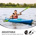 thumbnail image 3 of MIANGASTORE Cargo Ratchet Pulley Rope Hanger 2PCS Kayak Tie Down Straps Canoe Adjustable Rope Hanger, 3 of 8