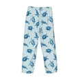 thumbnail image 5 of Goofa Turtle Printed Soft Pajama Pants for Men, Wide Leg Comfy Casual Lounge Yoga Pants-XX-Large, 5 of 9