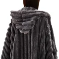thumbnail image 2 of Frye Plush Faux Fur Wearable Throw – Ultra Soft, Warm, Cozy Wearable Blanket for Adults, Premium Winter Comfort, 2 of 7