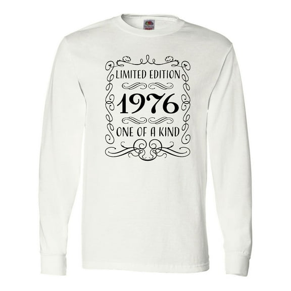 Inktastic Limited Edition 1976 One of a Kind Long Sleeve T-Shirt