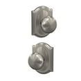 thumbnail image 4 of Schlage Fc21-Ply-Cam Custom Plymouth Passage & Privacy Door Knob Set - Nickel, 4 of 7