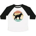 thumbnail image 3 of Inktastic German Shepherd Silhouette Vintage Retro Boys or Girls Toddler T-Shirt, 3 of 5