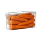 thumbnail image 1 of Contenedor transparente para refrigerador con tapa | Contenedor de plástico con cajón para organizar la cocina | Contenedores apilables para conservar frutas, verduras y sobras, 1 of 2