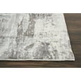 thumbnail image 4 of kathy ireland Home Safari Dreams Abstract Ivory/Grey 2'3" x 8' Area Rug, (2x8), 4 of 7