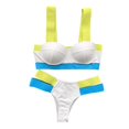 thumbnail image 2 of Aayomet Bikini Sets For Women Women Two Piece R Swimwear Suits Split Assorted Colors Swimsuit Bikini Swimsuit Beachwear,White S, 2 of 5