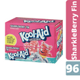 thumbnail image 2 of Kool-Aid Artificially Flavored Sharkleberry Fin Unsweetened Powdered Drink Mix No Caffeine 2 Box Big Bundle 48 Packets Each Box, 0.14oz., 96 (Packets), 2 of 6