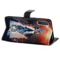 thumbnail image 3 of Compatible avec Samsung Galaxy A21 Étui Portefeuille en Cuir avec Support de Carte Motif - Cat et Tiger, 3 of 4