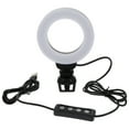 thumbnail image 1 of Miangastore Lumière Vidéo LED 4 Pouces pour Conférence Travail à Distance Maquillage en Direct, 1 of 9