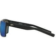 thumbnail image 4 of Costa Del Mar Mens Rincon Polarized Rectangular Sunglasses - Shiny Black/Blue Mirror - 63 mm, 4 of 4