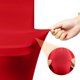 thumbnail image 4 of Mantel LGJIAOJIAO de spandex rojo de 6 pies para mesa rectangular, 4 of 7
