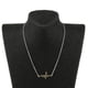 thumbnail image 2 of Collar colgante Zulema Heartbeat Sign Plata-Amarillo para niñas, 2 of 7
