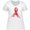 AA-White, variant on Inktastic Heart Health Awareness Red Ribbon Made of Hearts Women's Plus Size T-Shirt