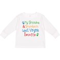 thumbnail image 3 of Inktastic West Virginia Grandma Loves Me Boys or Girls Long Sleeve Toddler T-Shirt, 3 of 5