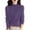 501_Purple, variant on AJHSAKLt Turtleneck Tops for Women Semi Sweater Long Sleeve Solid Color Pullover With A Base Shirt Autumn And Winter Warm Loose Sweaters for Women Grey