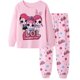 thumbnail image 4 of Conjunto de ropa de dormir para niños y niñas, pijamas de algodón con dibujos animados de coches y muñecas, novedad, 4 of 4