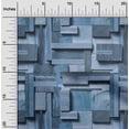 thumbnail image 2 of oneOone Georgette Viscose Blue Fabric Texture Wooden Ply Board Texture Quilting Supplies Print Sewing Fabric By The Yard 42 Inch Wide, 2 of 4
