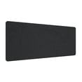thumbnail image 1 of Escritorio Estera Protector, PU Cuero Doble Cara Rat?n Almohadilla Estera Negro 24"x12" Unique Bargains protectores y secantes de escritorio de oficina, 1 of 6