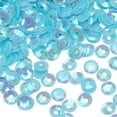 thumbnail image 4 of Loose Sequins,Glitter Sequins Cup Sequins Embroidery Sequins for Jewelry Making Crafts Sewing Light Blue, 4 of 5