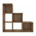 thumbnail image 3 of Mueble Organizador de 6 Cubos Madik Escalera Multiusos Café Nuez, 3 of 5
