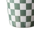 thumbnail image 4 of Mainstays 6 inch Green White Checkered Ceramic Planter, 4 of 9