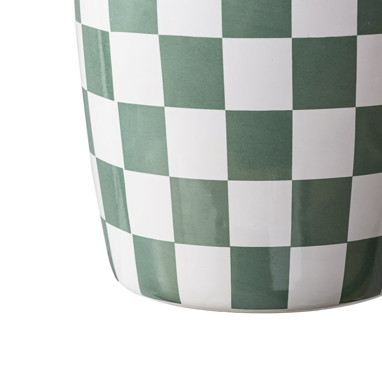 rectangular plant pot saucers Rectangular Ceramic Succulent Planter with Saucer, Black 14 Inches
