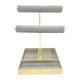 thumbnail image 4 of Soporte para presentación de joyería, soporte para collar, organizador de decoración, estante para pendientes para anillos, oficina, centro comercial, Estilo F, 4 of 9