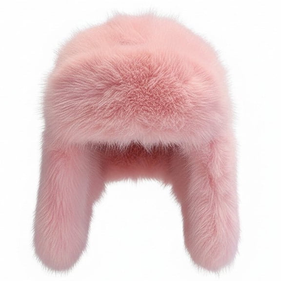 Jiibva Trapper Hat Unisex Adult Cold Proof Russian Hat Winter Plush Lei Feng Hats Ushanka Cap Warm Hats With Ear Flaps For Skiing, Hiking, Skating