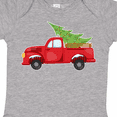 thumbnail image 4 of Inktastic Christmas Vintage Truck with Christmas Tree Boys or Girls Baby Bodysuit, 4 of 5