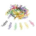 thumbnail image 3 of Mistaha Musical Note Shaped Paper Clips - Pack of 30, Metal Craft Supplies for Scrapbooking/Document Organization, 3 of 7