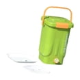 thumbnail image 4 of Dickly Compost Bin Food Waste Compost Bucket Portable Composting Container Sealed Trash 26cmx25.5cmx36cm, 4 of 8