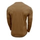thumbnail image 3 of Blusas y camisas de manga larga con cuello redondo para hombre, blusa informal de moda con bloques de color, manga larga, cuello redondo, blusa de poliéster, algodón y poliéster., 3 of 4