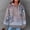 Blue, variant on EchfiProm Hooded Sweatshirt for Womens Yellow Pullover Hoodies Soft with Pockets Floral Ladies Tops Waffle