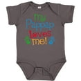 thumbnail image 3 of Inktastic My Pappap Loves Me Gift Boys or Girls Baby Bodysuit, 3 of 5