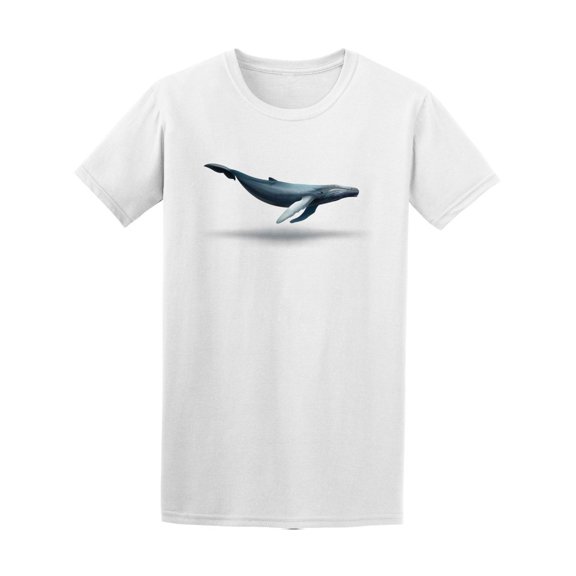 Floating Blue Whale Tee Men's -Image by Shutterstock