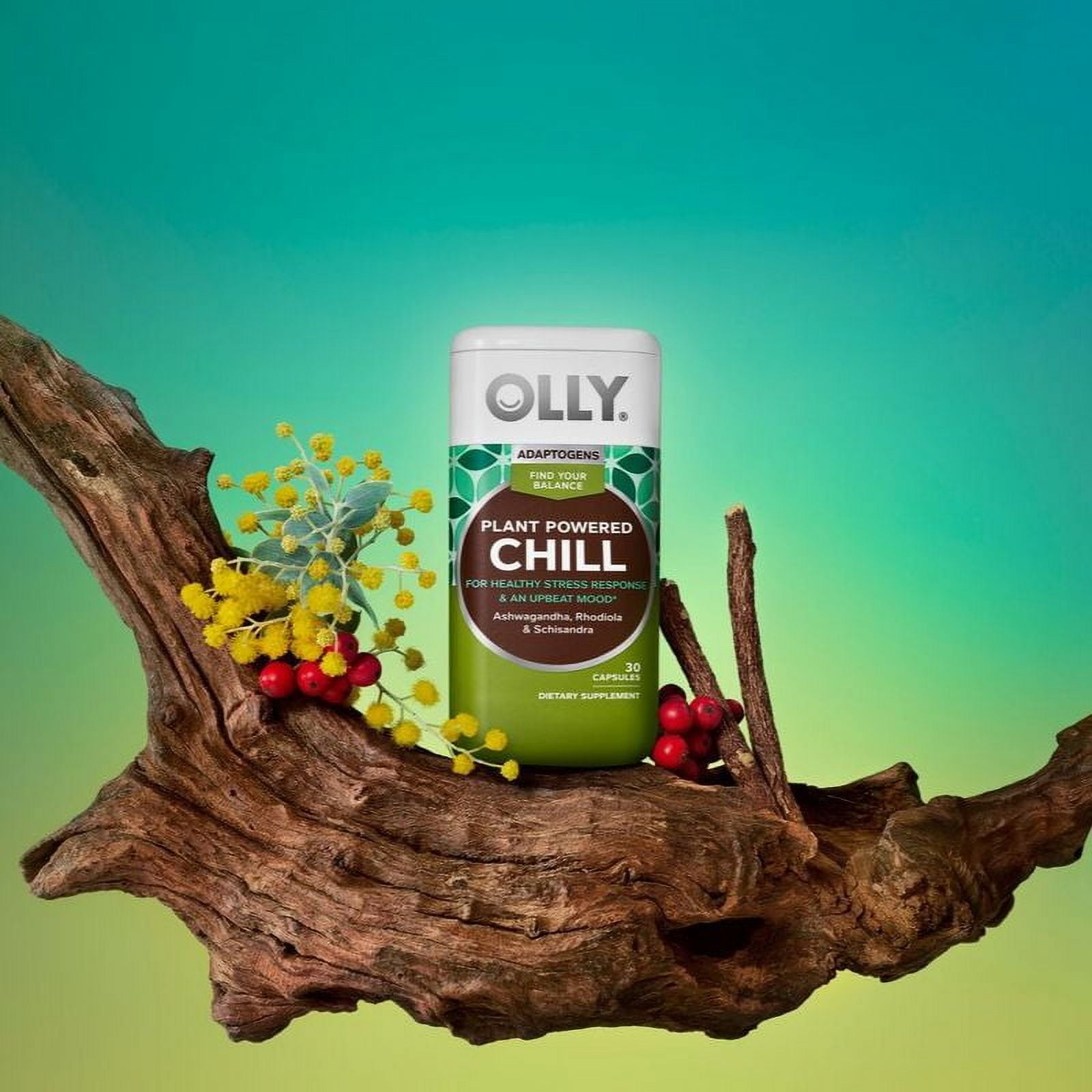 Olly Plant Powered Chill w Ashwagandha 30 CAPSULES