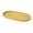 Yellow, variant on Oval Serving Tray, Reusable Durable Plastic Tray Food Tray, Serving Platters and Trays for Home Bar Party Cafe Restaurant Entertaining Appetizer Snack Dessert, 1Pc, Multicolor(Green,11.8x6.5")
