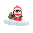 thumbnail image 3 of Figura de pingüino, escultura de resina, artesanía, estatua de pingüino en miniatura para jardín, estanque Regalo de apertura, 3 of 9