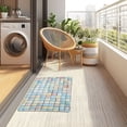 thumbnail image 4 of Yayeee Doormat for Indoor Entrance 32" x 20" Non Slippery Floor Rug, Small Pastel Pattern, 4 of 8