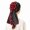 A, variant on Women's Floral Turban Hat with Lace Cross Forehead Design Lightweight Elegant Headwrap for Casual & Special Occasions