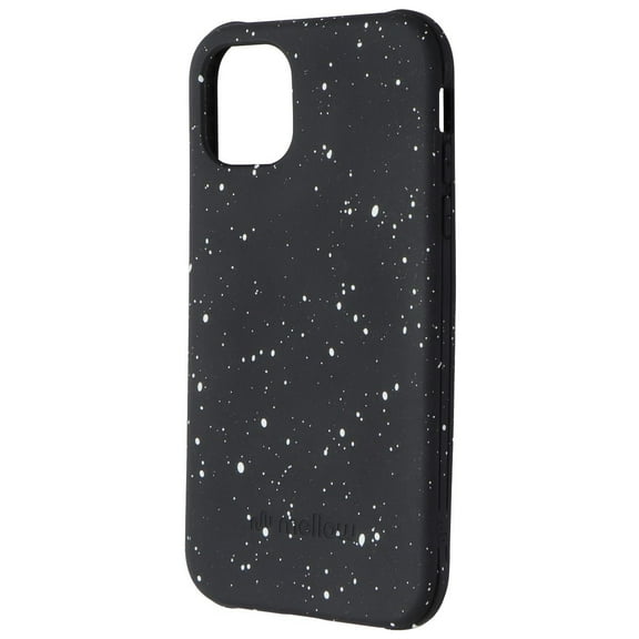 Mellow Bio Case for iPhone 11/iPhone XR - Black/White Speckled