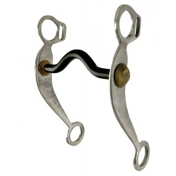 Showman Aluminum Bit w/ Sweet Iron Port Mouth